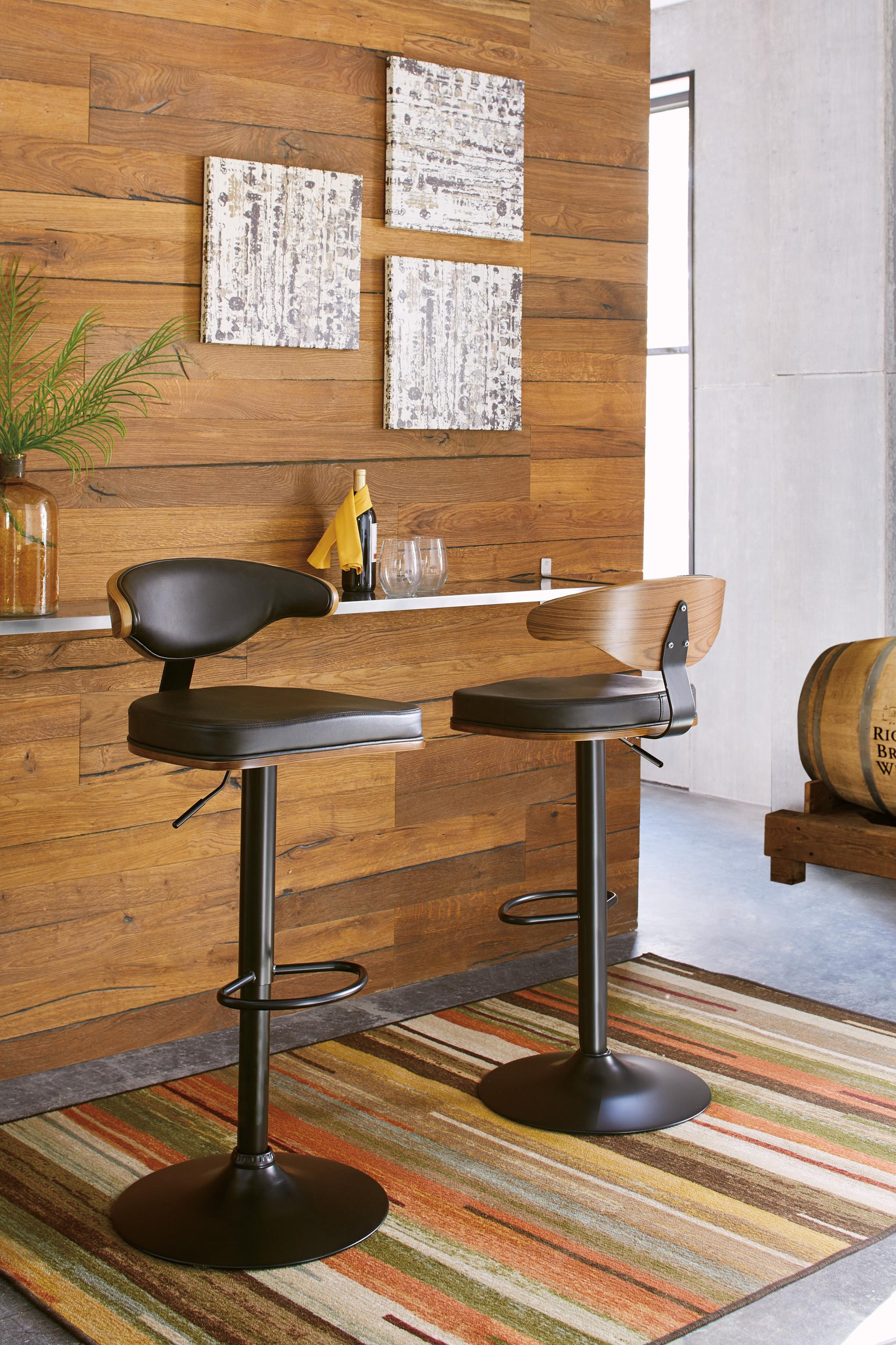 Ashley furniture swivel bar 2025 stools